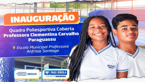 Prefeitura de Dias d’Ávila irá inaugurar nova quadra poliesportiva coberta