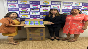 SPM envio absorventes higiênicos do Programa Dignidade Menstrual para mulheres atingidas pelas chuvas em Santo Amaro