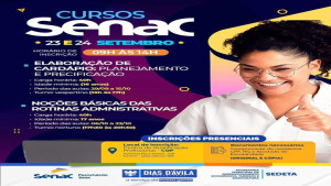 Prefeitura de Dias d’Ávila amplia oportunidades de capacitação em parceria com o SENAC