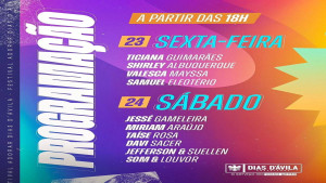 Dias d'Ávila terá dois dias de fé e música com o Festival ADORAR