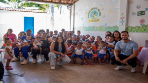 Cinema lúdico incentiva alimentação saudável na primeira infância