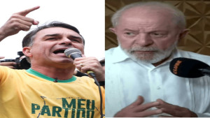 FLÁVIO BOLSONARO LIDERA O 1º TURNO E VAI DISPUTAR O 2º TURNO COM LULA